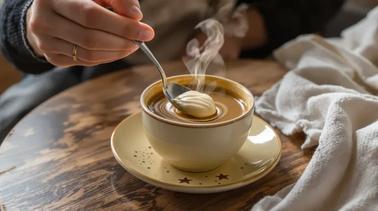 Crème dessert minute au café : une pause fondante et veloutée sans œuf qui transforme le goûter