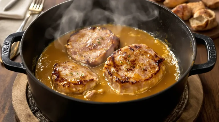 Filet mignon aux champignons et moutarde, plat fondant et crémeux prêt en 30 minutes