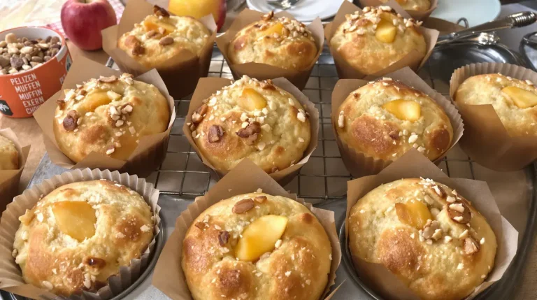Fini le beurre dans mes gâteaux : je le remplace par cet ingrédient du placard pour des muffins avoine-pomme ultra moelleux