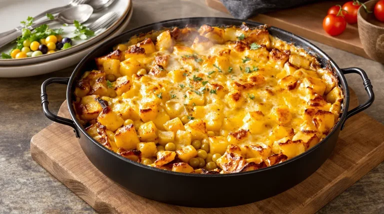 Le secret de ce gratin express : pois cassés, patate douce et zéro prise de tête au quotidien