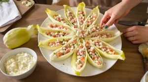 Petites barquettes d’endive au jambon : j’ai préparé cet apéritif ultra express en quelques minutes
