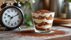 découvrez quel est le temps de repos idéal pour réussir un tiramisu parfait, avec une texture crémeuse et des saveurs bien équilibrées.