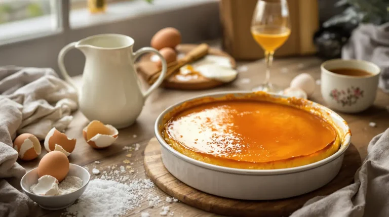 Recette flan aux œufs de nos grand-mère : onctuosité maison recette flan aux œufs de nos grand-mère