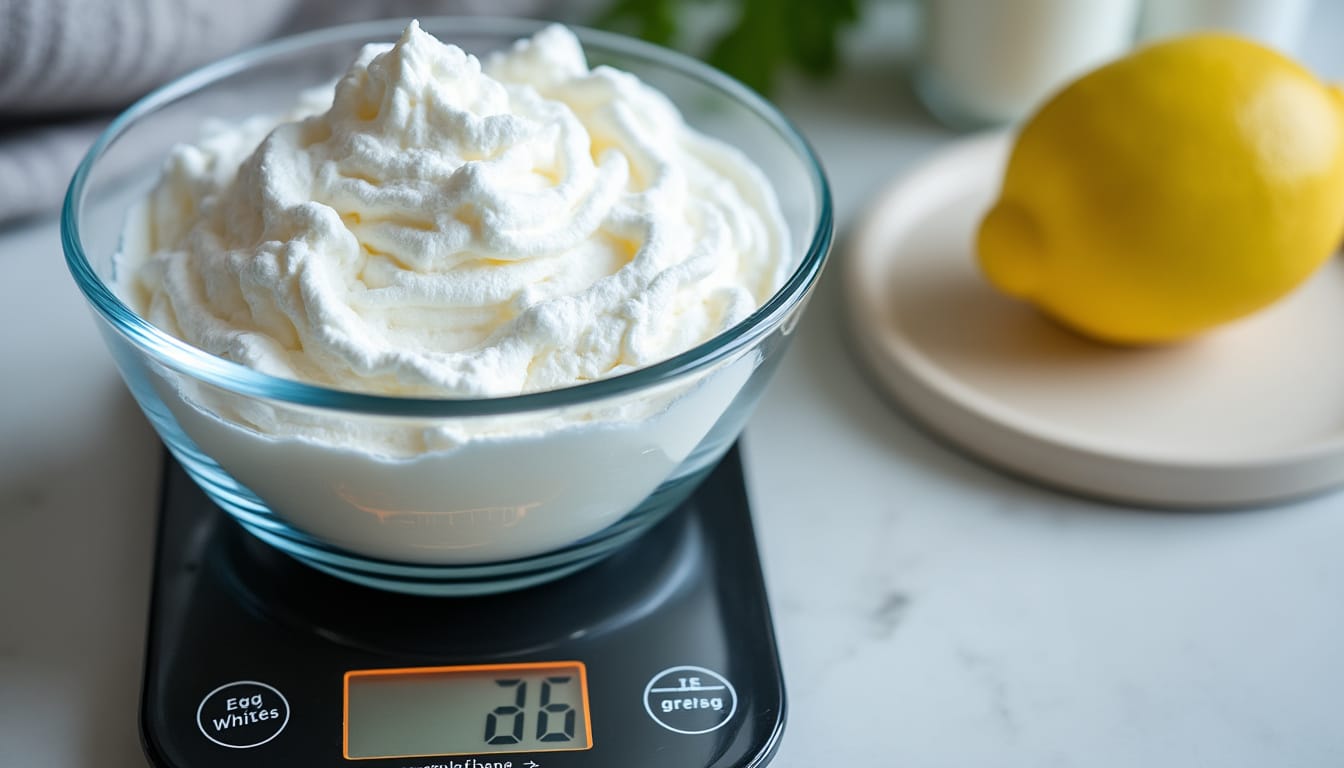 Comprendre le poids blanc d'oeuf : définition et utilité en cuisine découvrez ce qu'est le poids du blanc d'œuf, son importance et comment l'utiliser en cuisine pour réussir vos recettes avec précision.