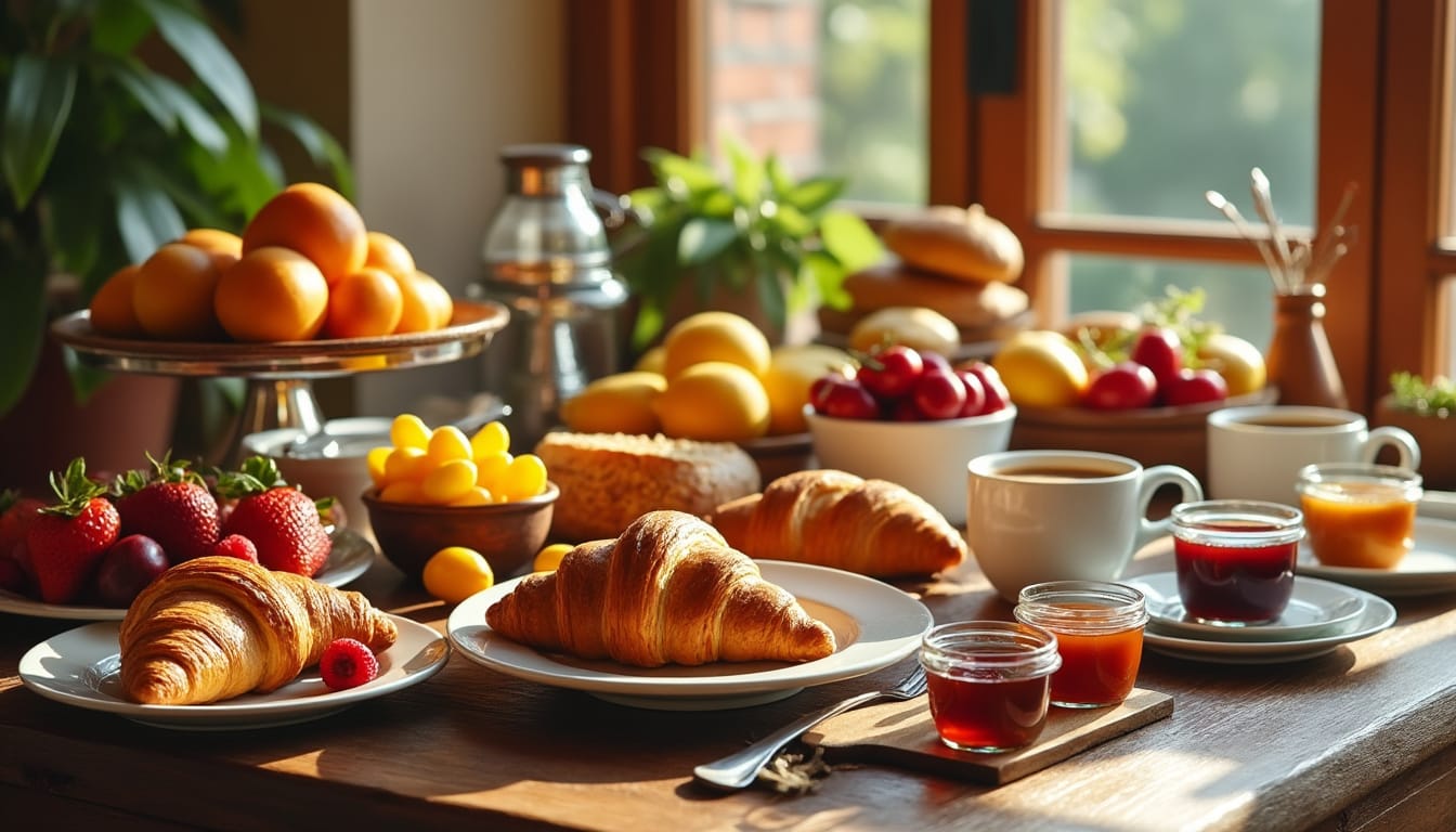 Découvrez tout sur le petit déjeuner continental et ses bienfaits découvrez tout sur le petit déjeuner continental, ses ingrédients typiques et les bienfaits pour bien commencer votre journée.