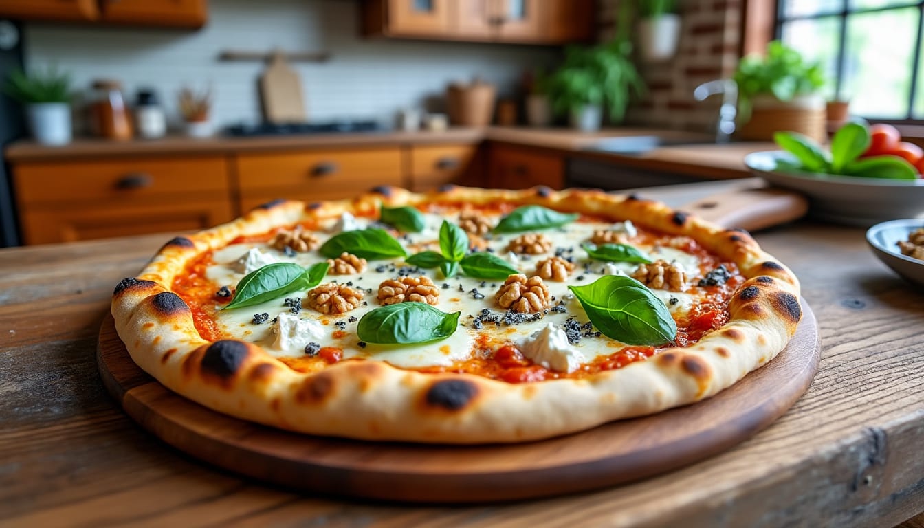 Recette de pizza maison facile avec pâte toute prête découvrez une recette simple et rapide de pizza maison avec une pâte toute prête pour régaler toute la famille en un rien de temps.